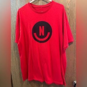 Neff red tshirt. X-Large